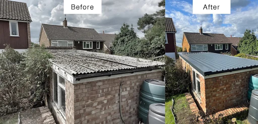 Garage Roof Removal & Dismantle in Derby