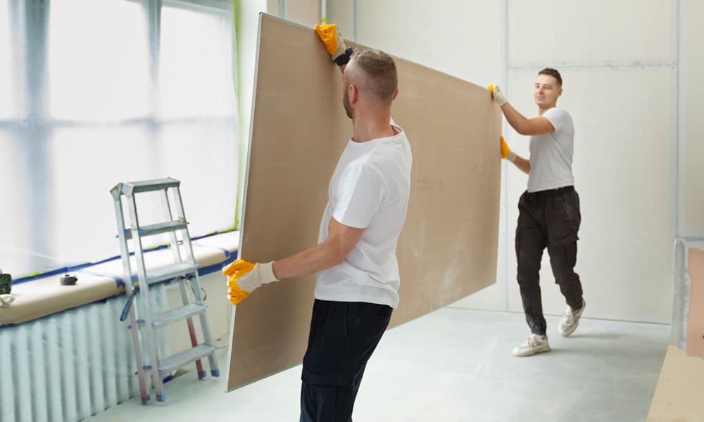 Reboard & Plastering in Derby